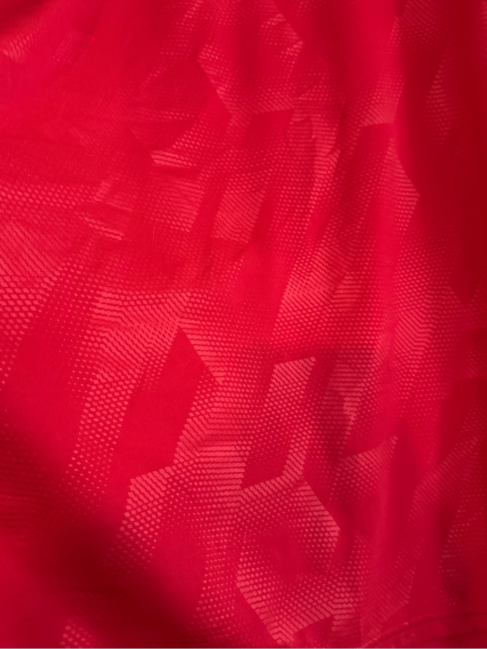 Under Armour Red Short Sleeve Athletic Performance Tee - Picture 4 of 6